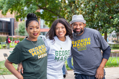 ward family of the year daughter with her parents