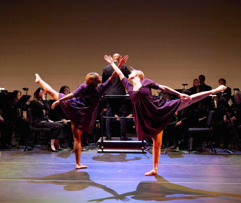 Mason School of Dance and Music performing together