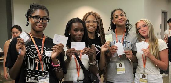 students at the CR Youth Summit