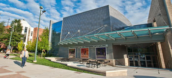 Music, dance and theater students strut their stuff at the deLaski Performing Arts Building.