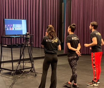 Ballet Hispánico holds virtual dance lessons for Round Elementary School students
