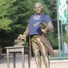 Statue of George Mason at George Mason University, Fairfax campus